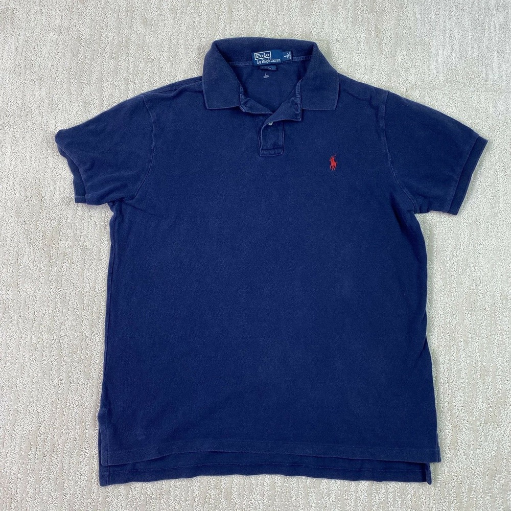 Polo Ralph Lauren Polo Shirt Large Blue Short Sleeve